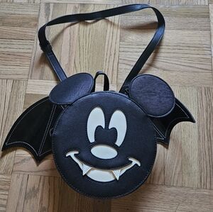 Loungefly Vampire Bat Mickey Backpack Crossbody Disney Halloween